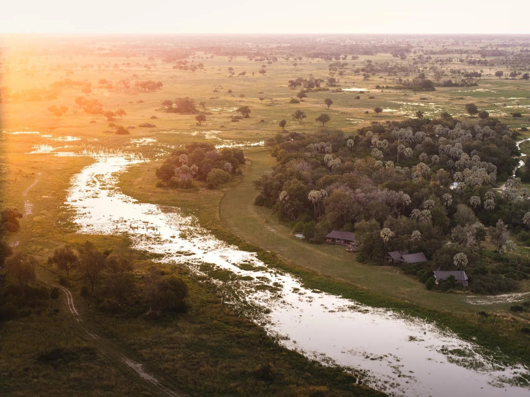 Wilderness Chitabe Lediba at Wilderness Chitabe Lediba, Okavango Delta, Botswana.