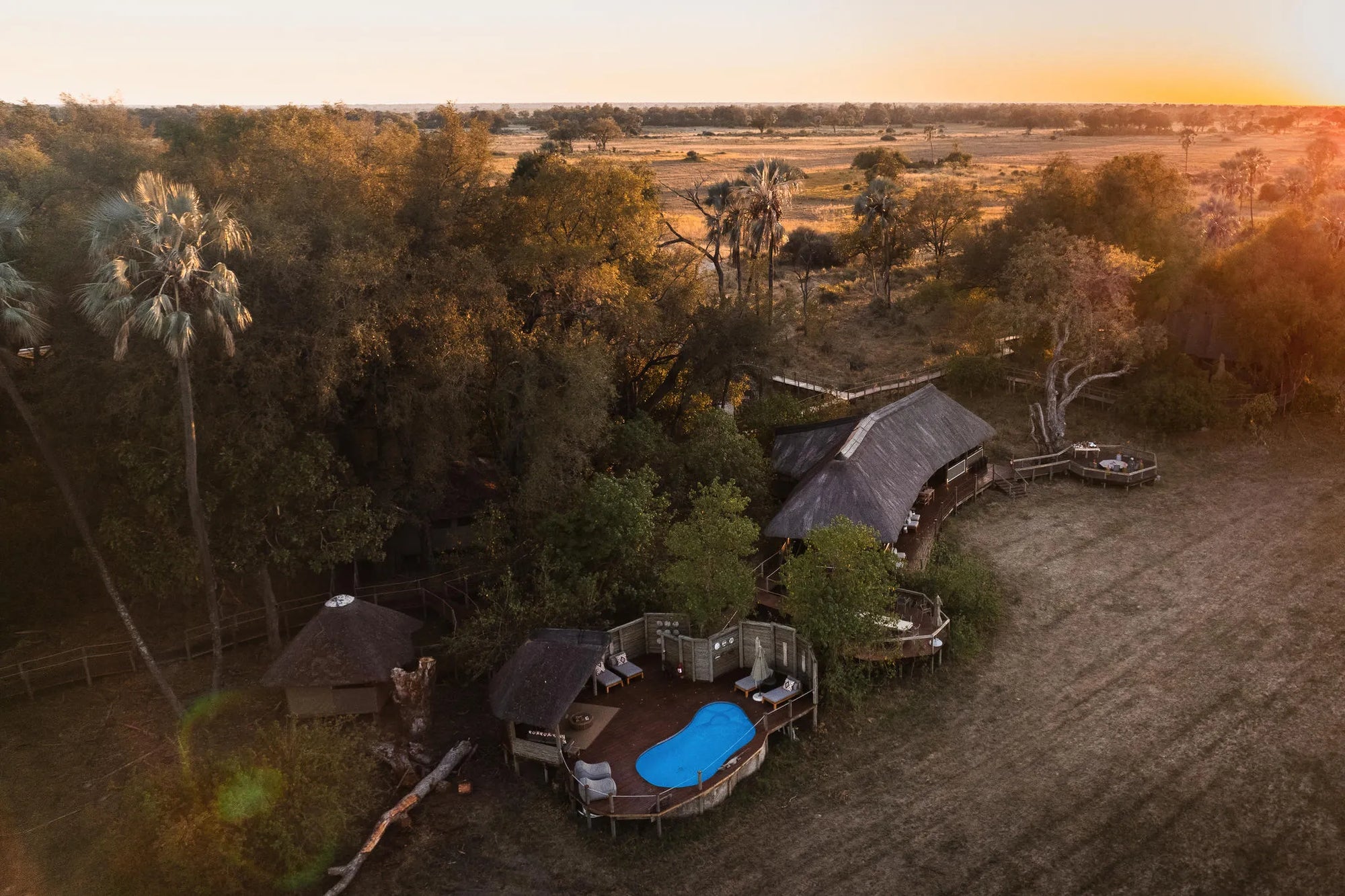 Wilderness Chitabe Lediba at Wilderness Chitabe Lediba, Okavango Delta, Botswana.
