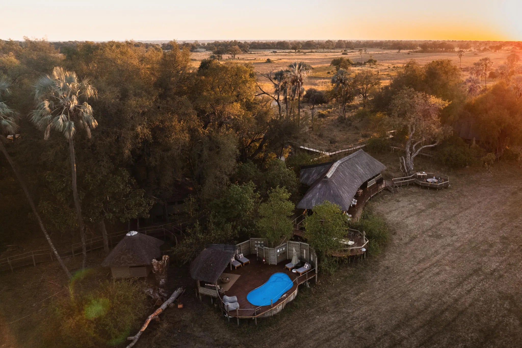 Wilderness Chitabe Lediba at Wilderness Chitabe Lediba, Okavango Delta, Botswana.