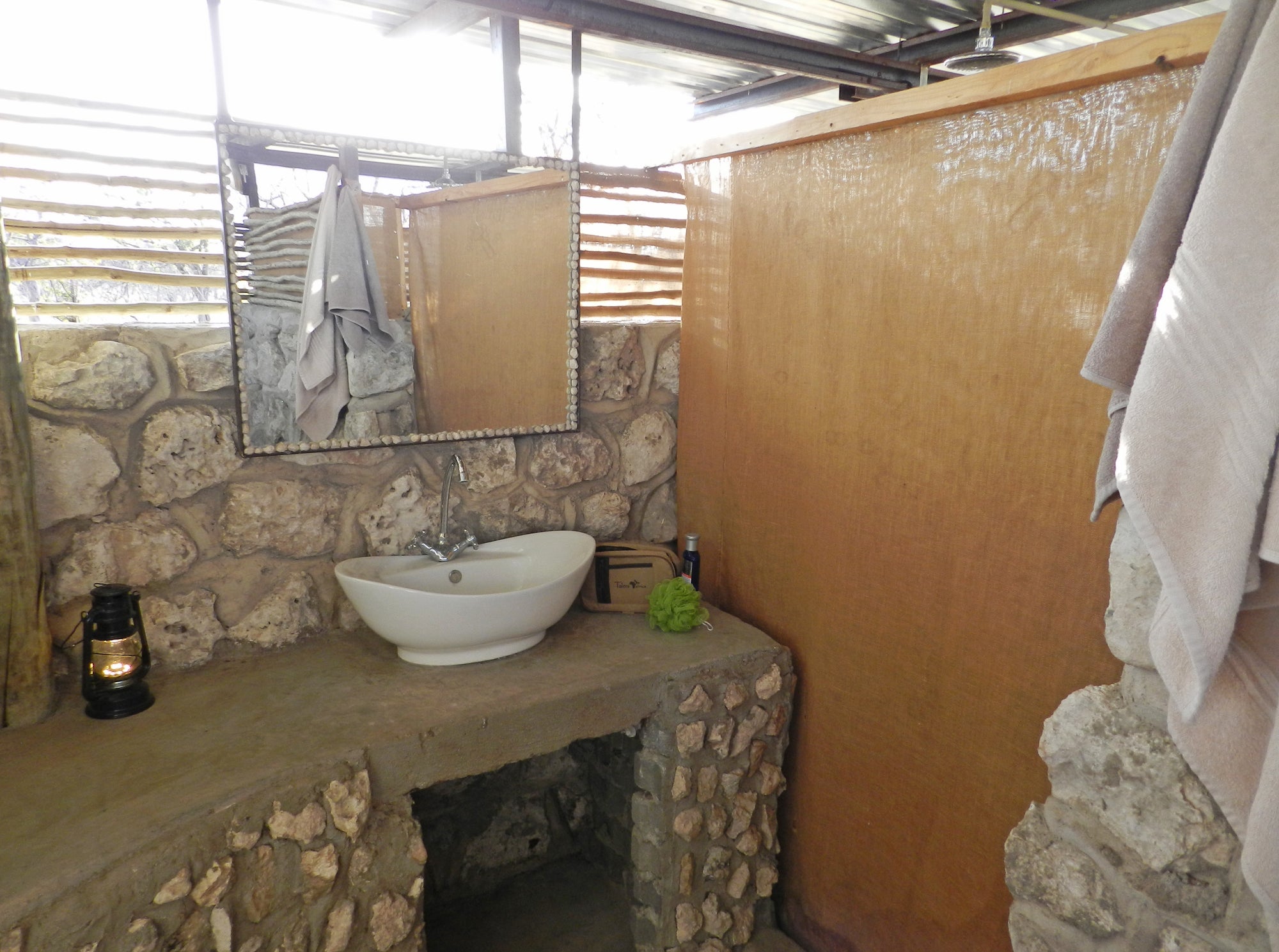 Etosha Village Individual Campsite Ablution inside