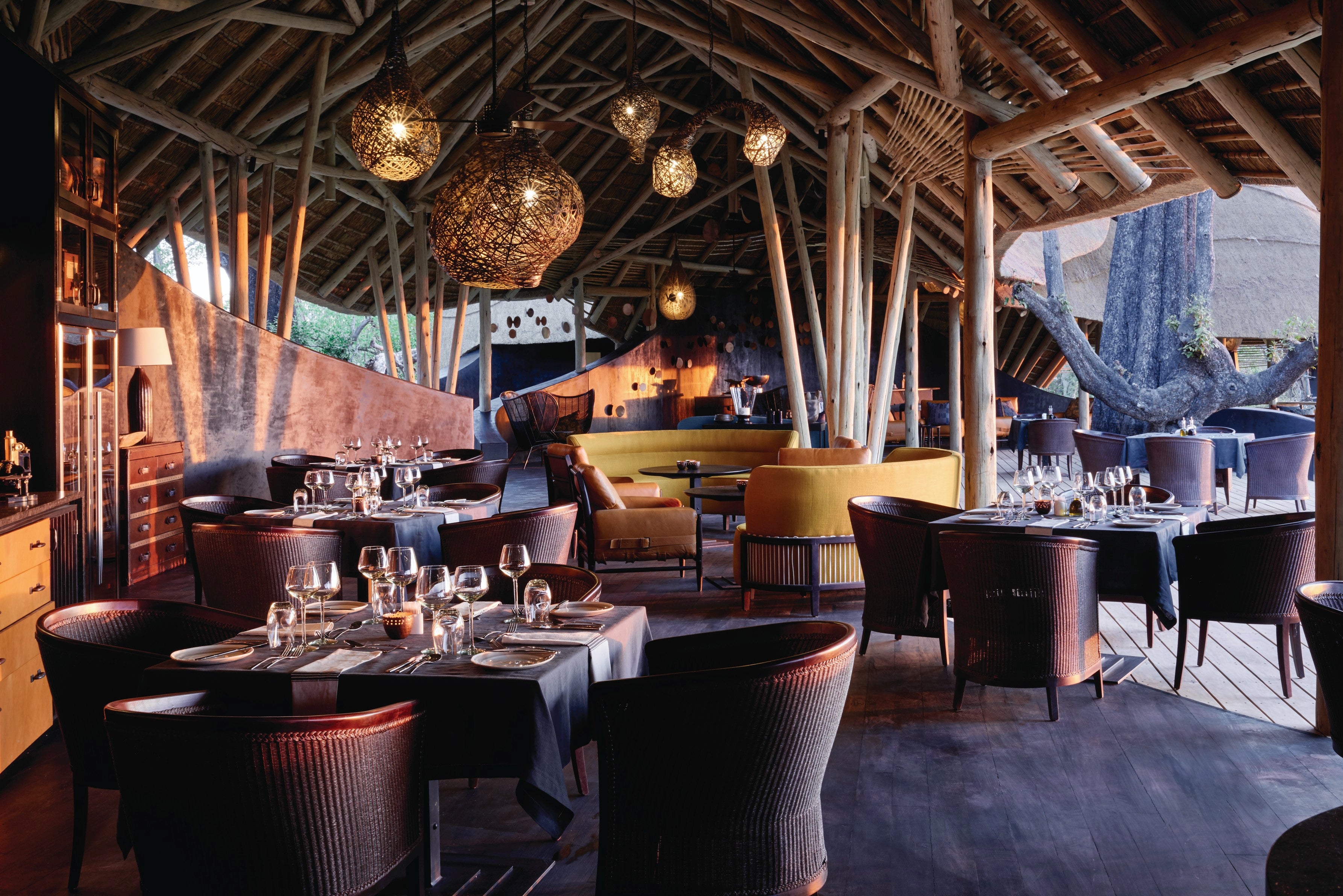 Restaurant interior