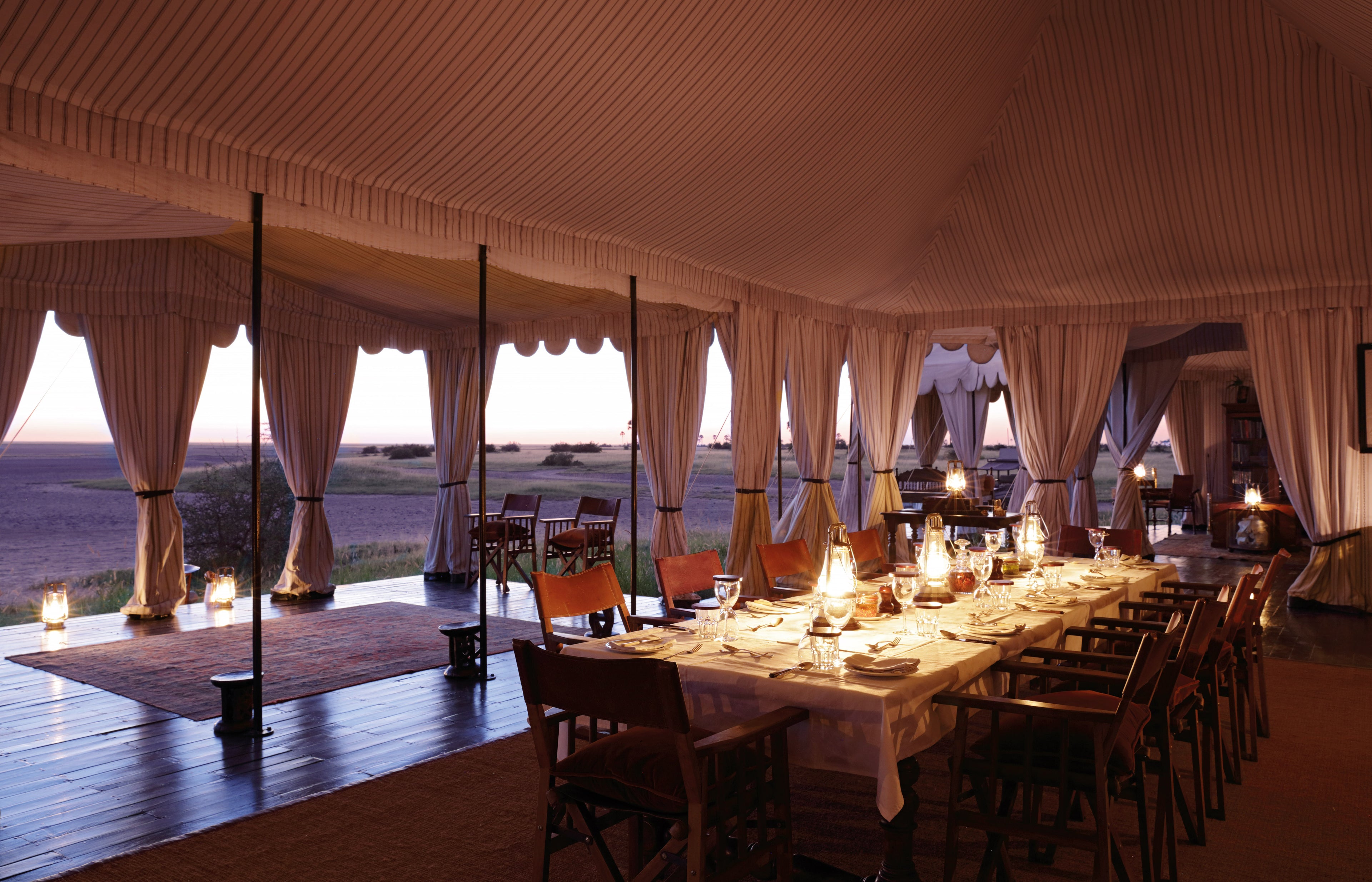 San Camp - Mess tent