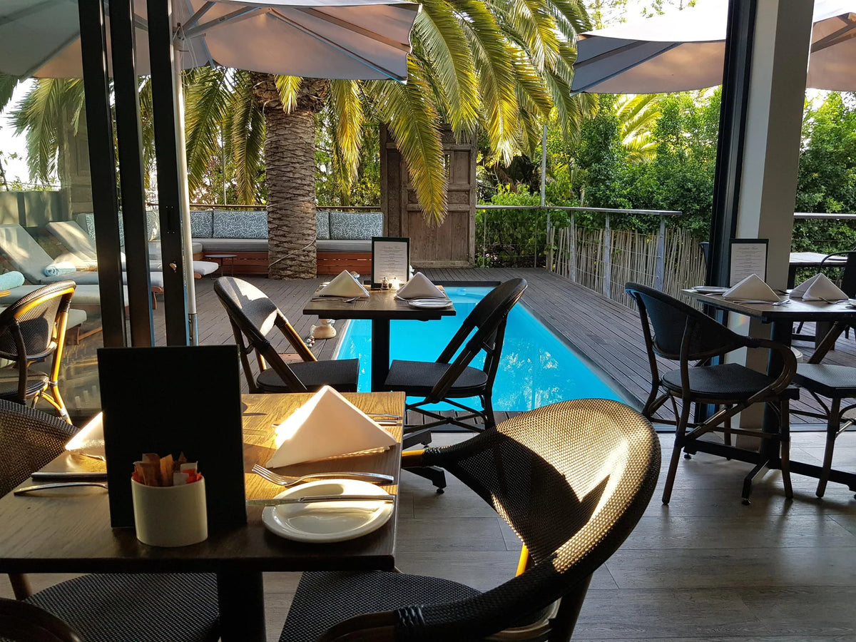 Dining Area at The Tree House Boutique Hotel, Cape Town, South Africa.
