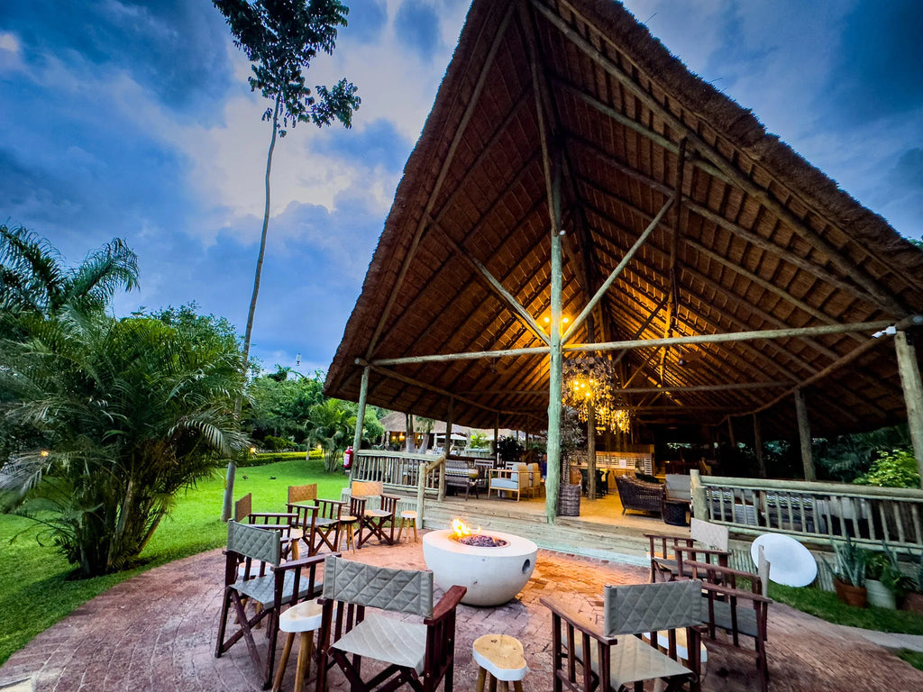 Explorers Village Communal Areas at Shearwater Explorers Village, Victoria Falls (Zimbabwe), Zimbabwe.