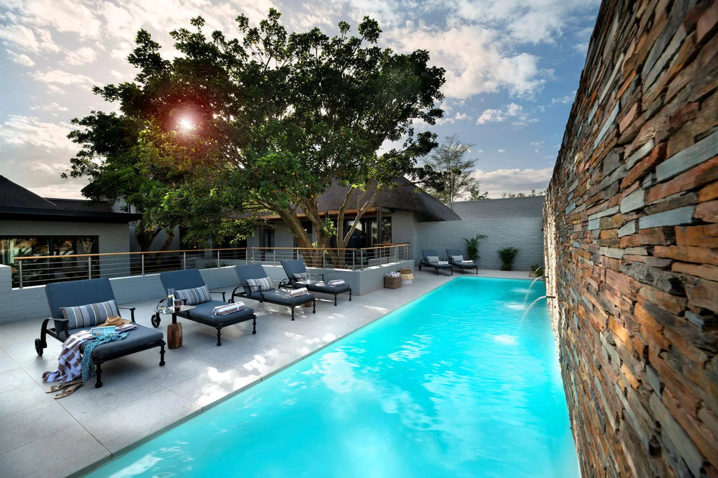 Pool at Sarili at Shamwari Private Game Reserve, Shamwari Private Game Reserve, South Africa.