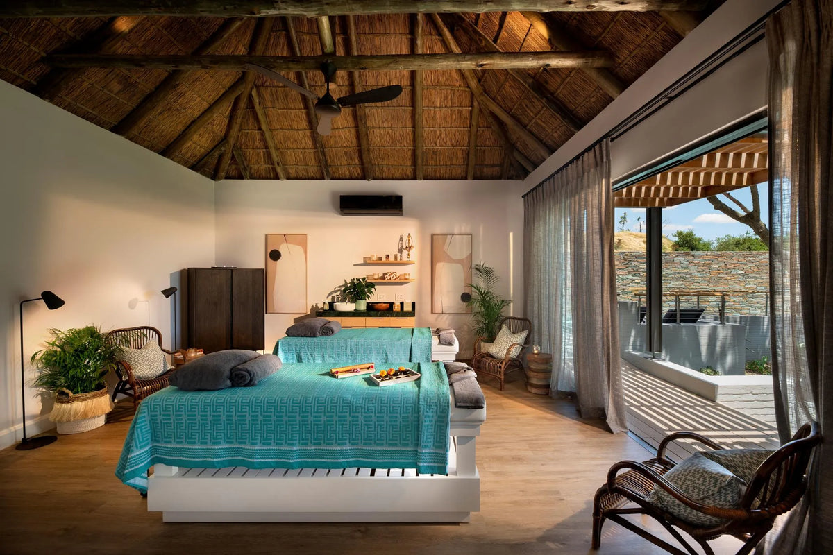 Spa at Sarili at Shamwari Private Game Reserve, Shamwari Private Game Reserve, South Africa.