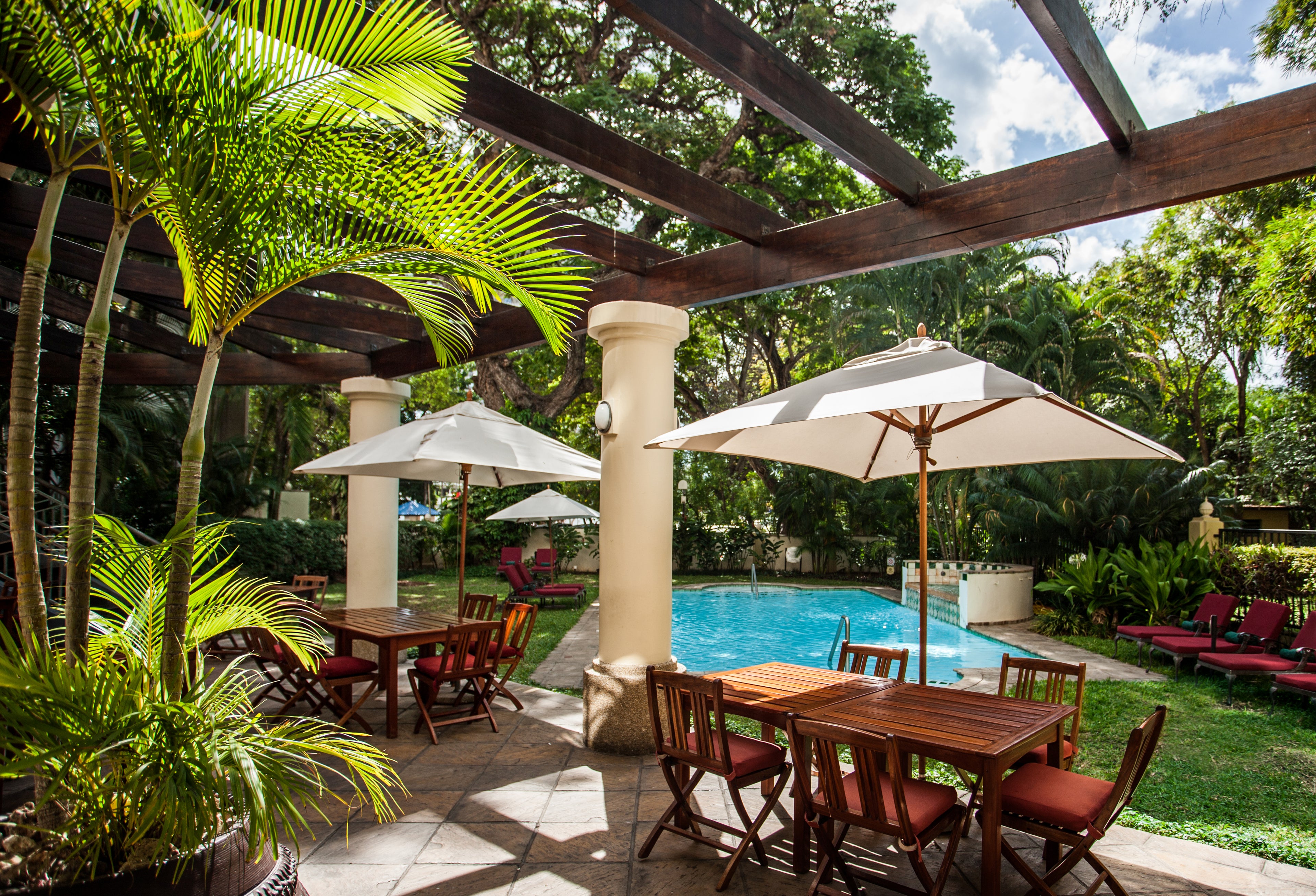 Pool area
