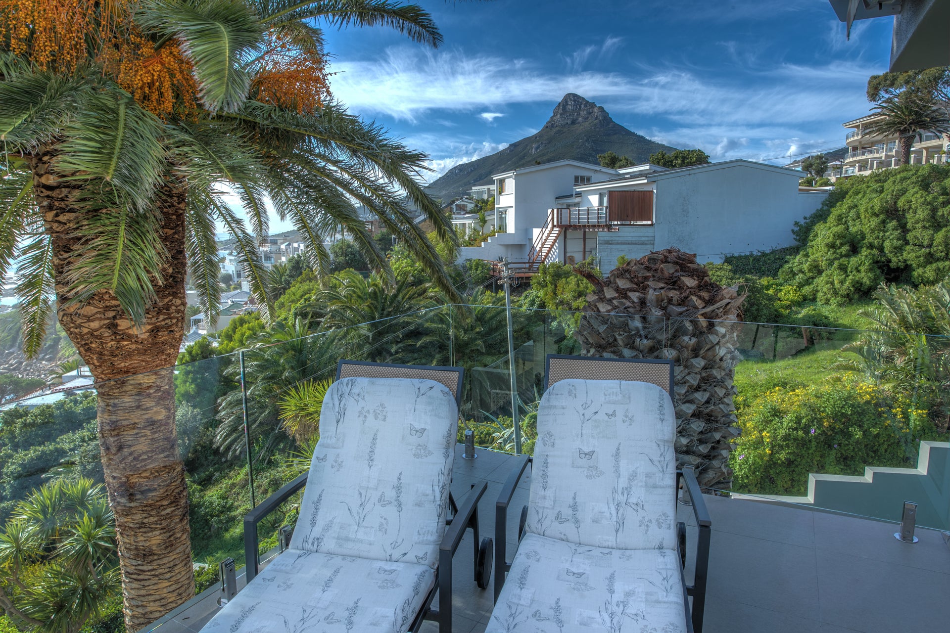 View of Lions Head from the balcony
