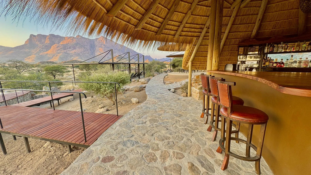 Pool-Bar-Hohenstein-Lodge at Hohenstein Lodge, Erongo Mountains, Namibia.