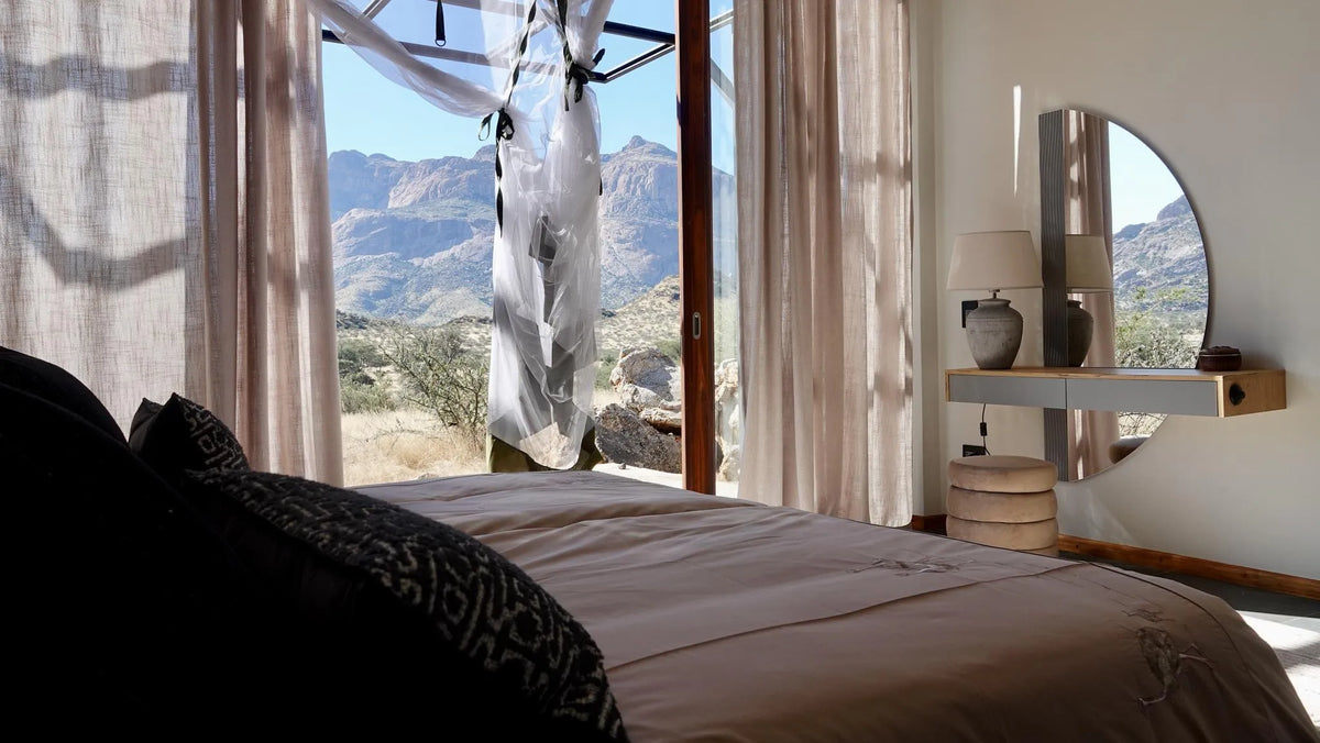 Restaurant-Hohenstein-Lodge at Hohenstein Lodge, Erongo Mountains, Namibia.