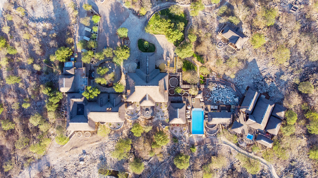 Epacha Game Lodge & Spa aerial view
