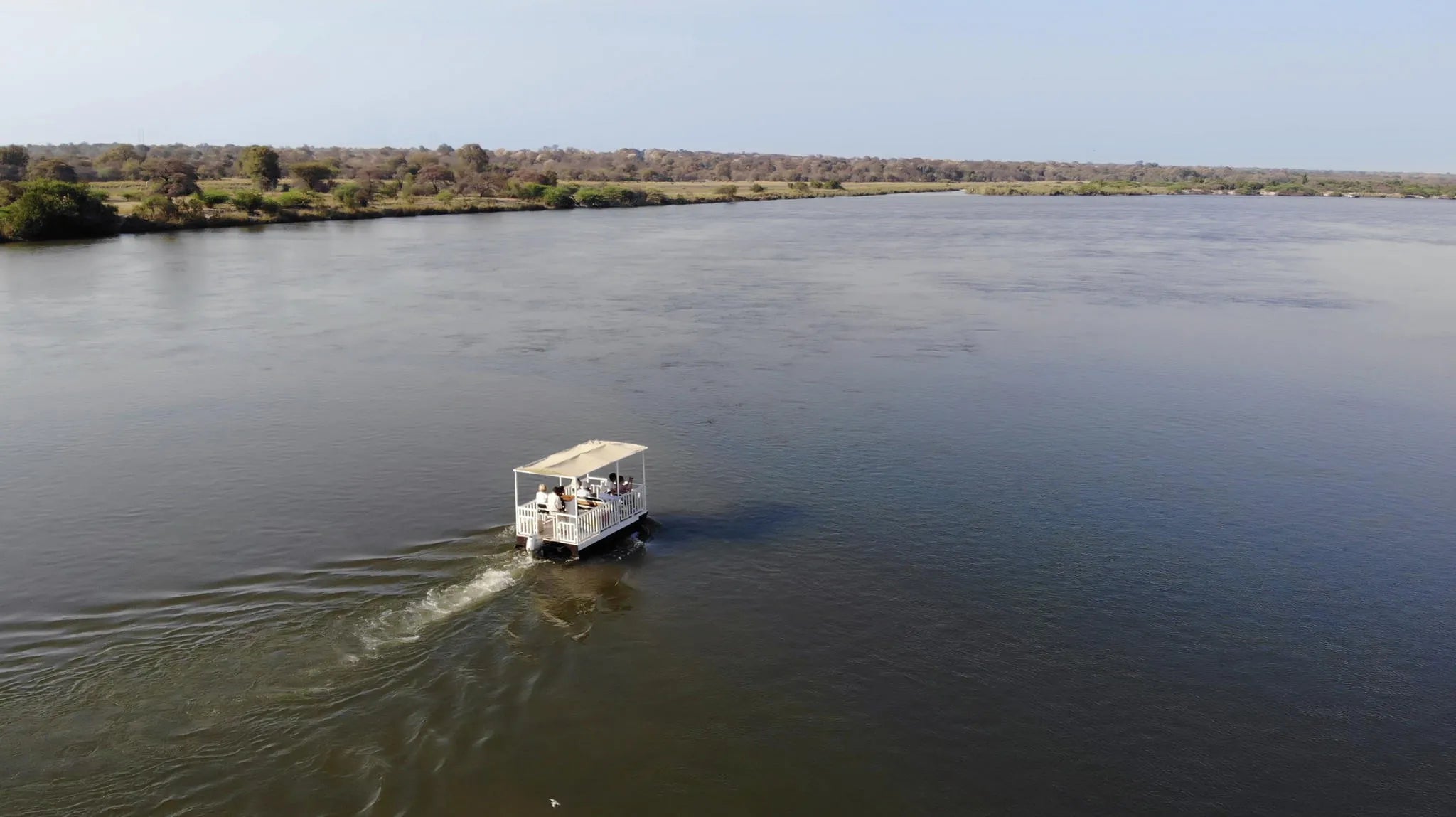 Okavango Boat Safari at Divava Okavango Resort & Spa, Divundu, Namibia.