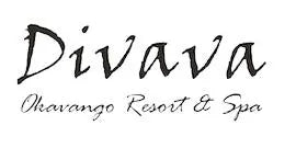 Divava Logo at Divava Okavango Resort & Spa, Divundu, Namibia.