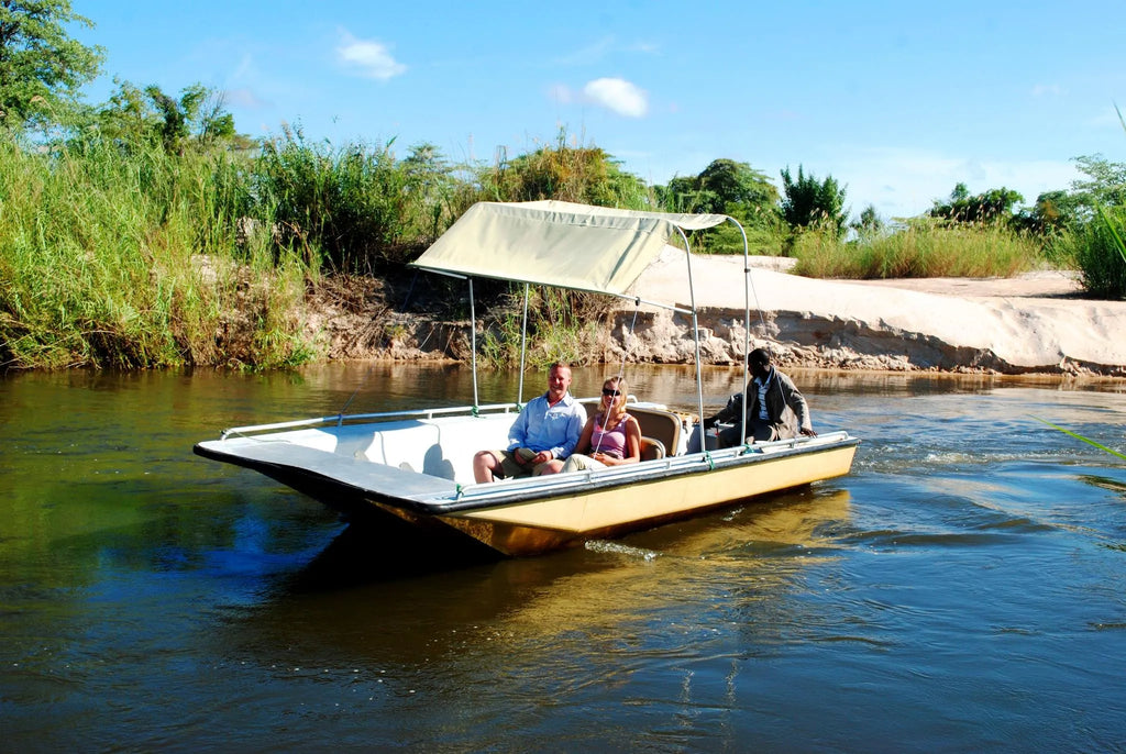 River Cruise at Divava Okavango Resort & Spa, Divundu, Namibia.