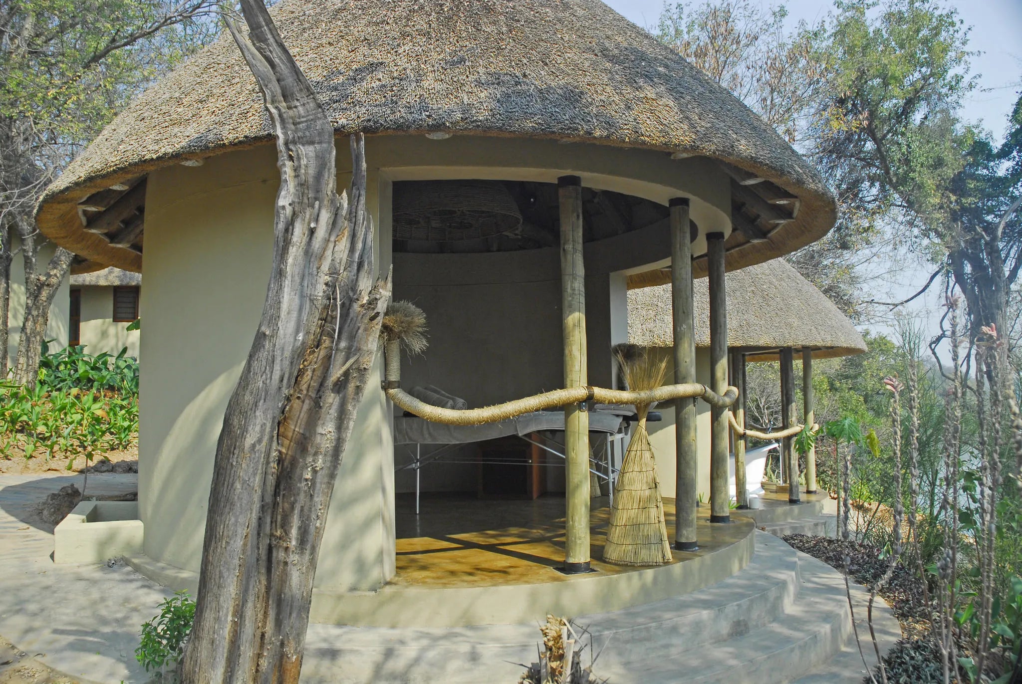 .Spa treatment room at Divava Okavango Resort & Spa, Divundu, Namibia.