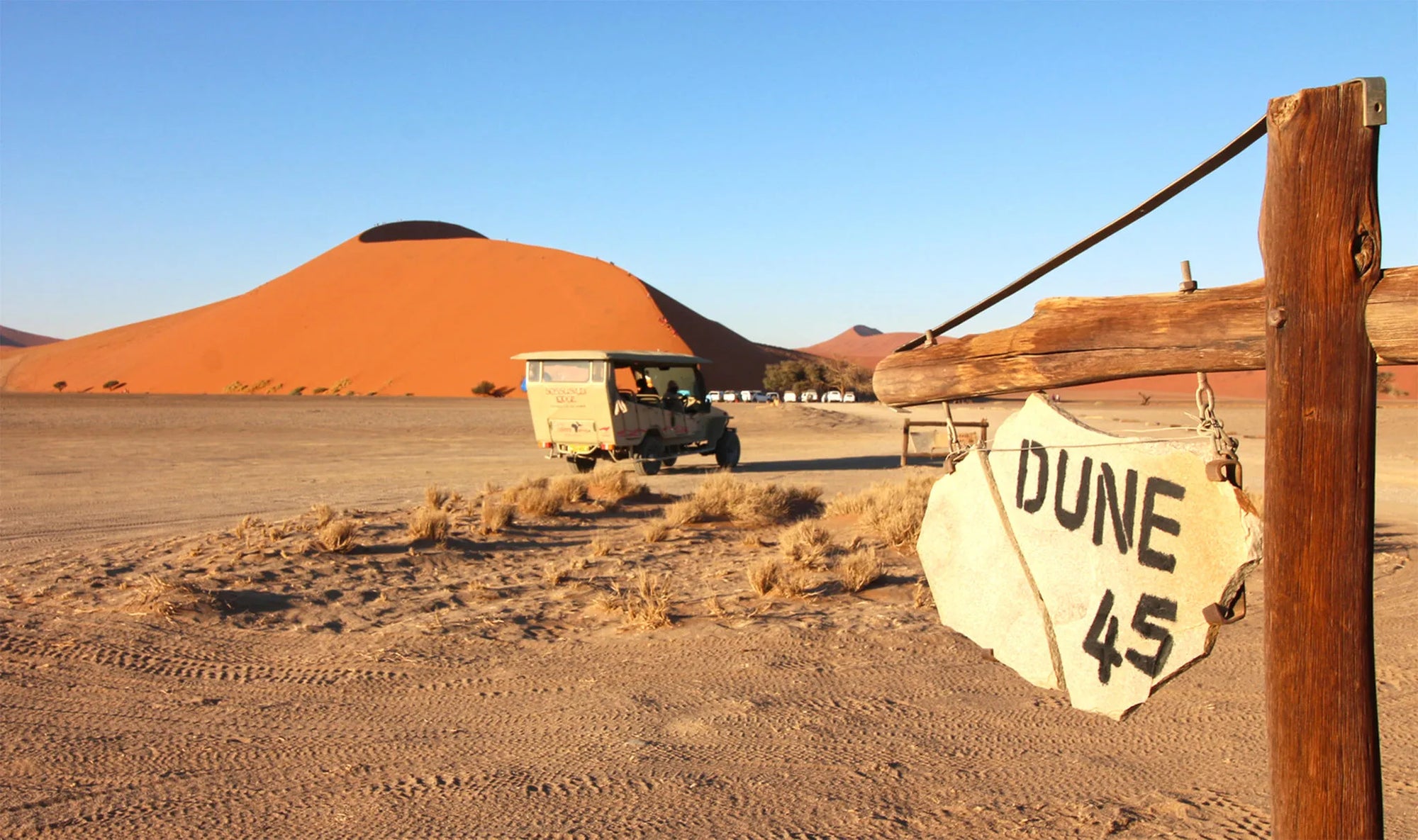 Sossusvlei & Deadvlei Excursion at Desert Camp, Sesriem, Namibia.