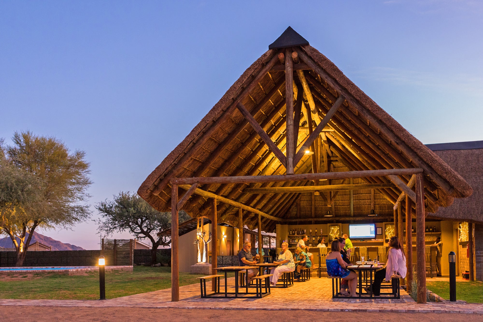 Desert Camp Bar area
