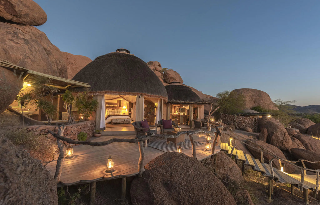 The Kipwe Suite at Camp Kipwe at Camp Kipwe, Twyfelfontein, Namibia.