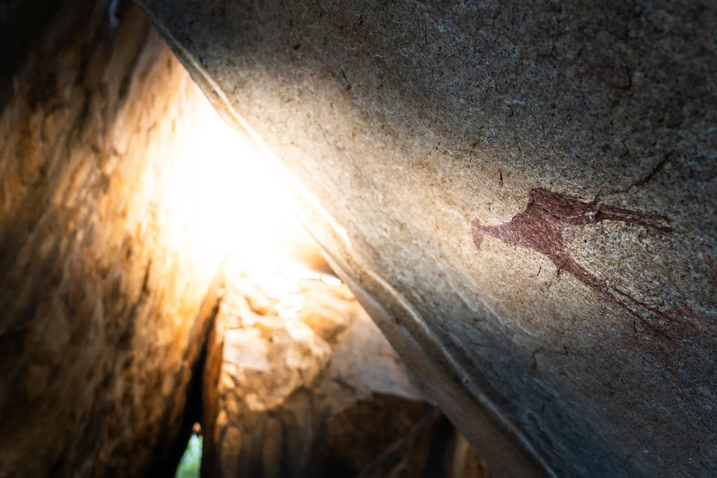 Many Rock Art Sites at Ai Aiba at Ai Aiba Rock Painting Lodge, Erongo Mountains, Namibia.