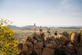 On top of the world at Ai Aiba at Ai Aiba Rock Painting Lodge, Erongo Mountains, Namibia.
