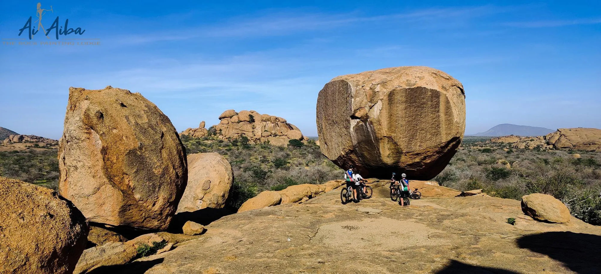 Cycling at Ai Aiba (Bring your mountain bike) at Ai Aiba Rock Painting Lodge, Erongo Mountains, Namibia.