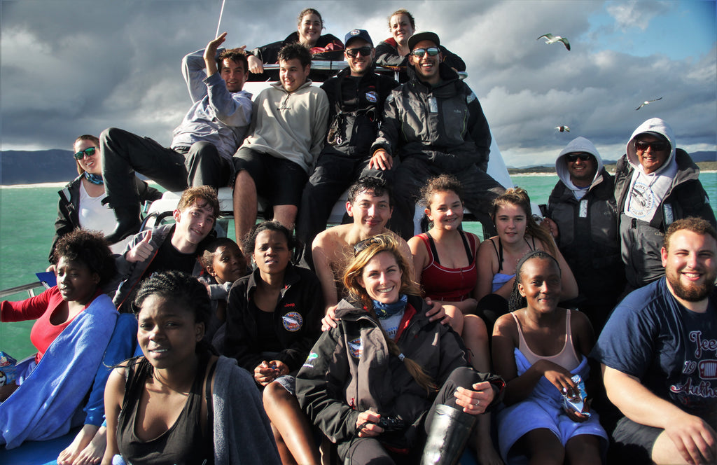 We run educational trips for local learners to promote awareness of Great White Sharks
