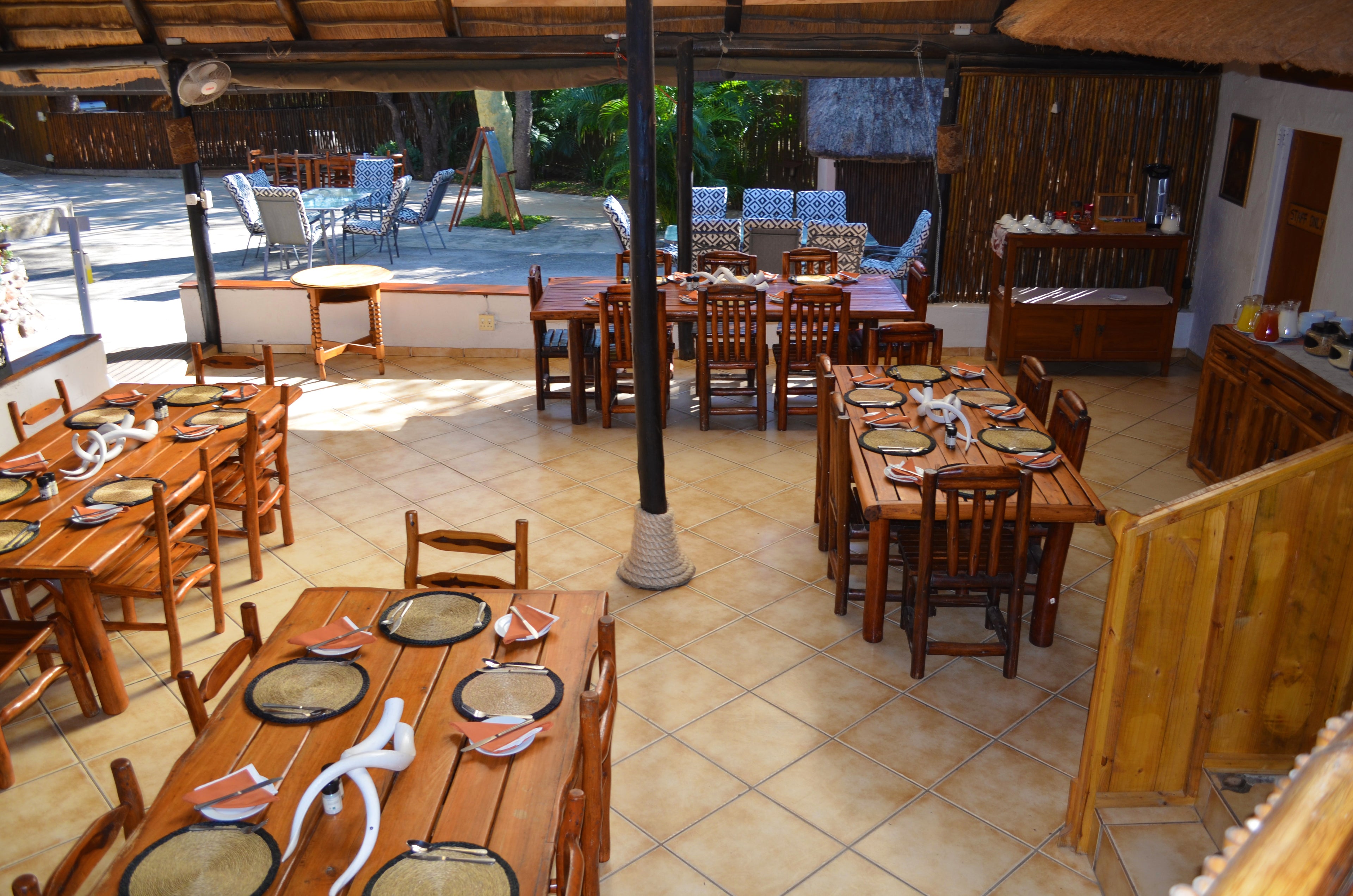 Dining area