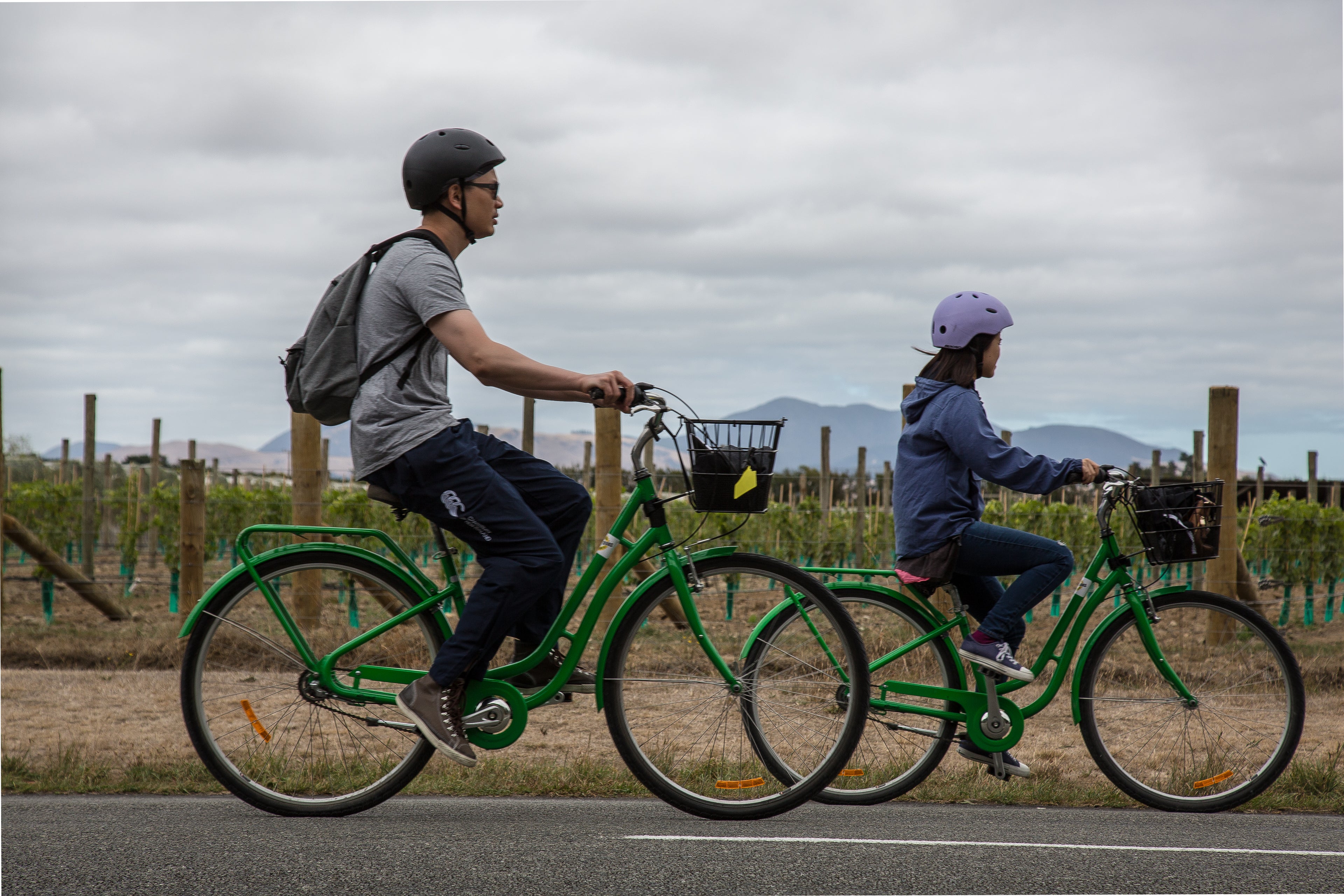 Riding the vines in Martinborough