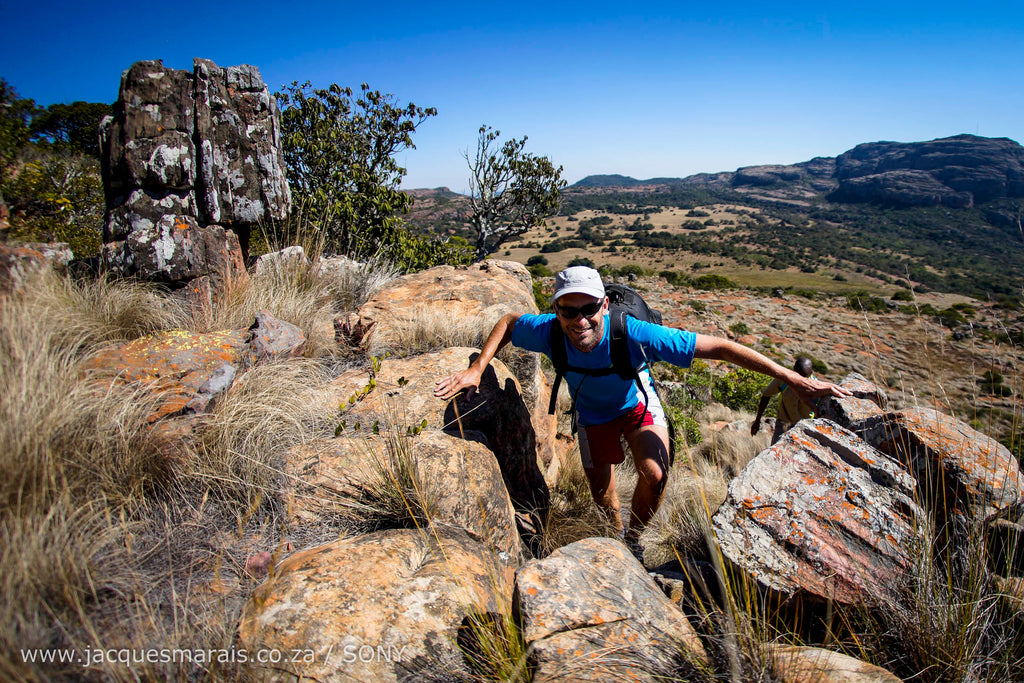 Hiking the mountains around Blouberg