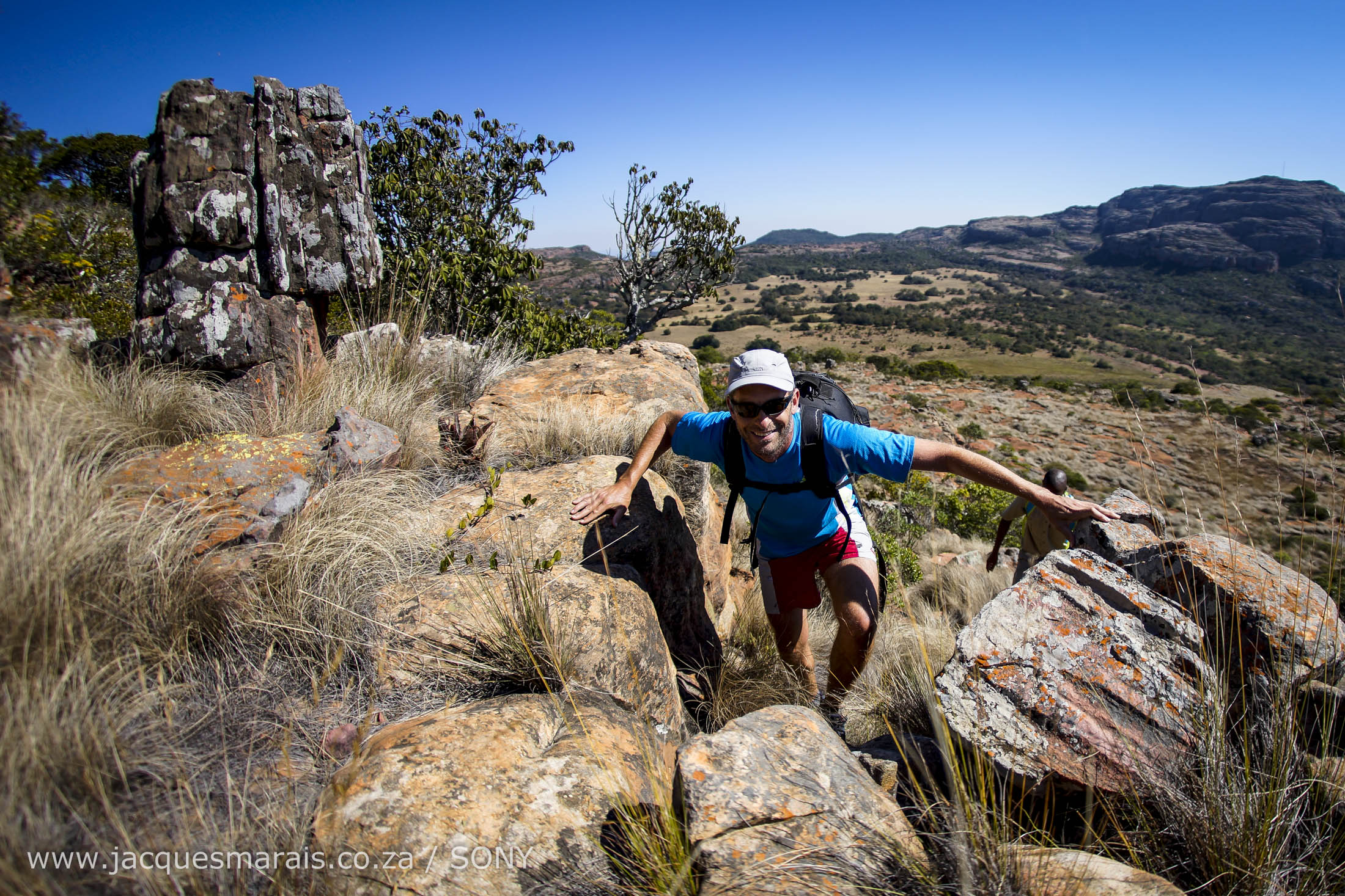 Hiking the mountains around Blouberg