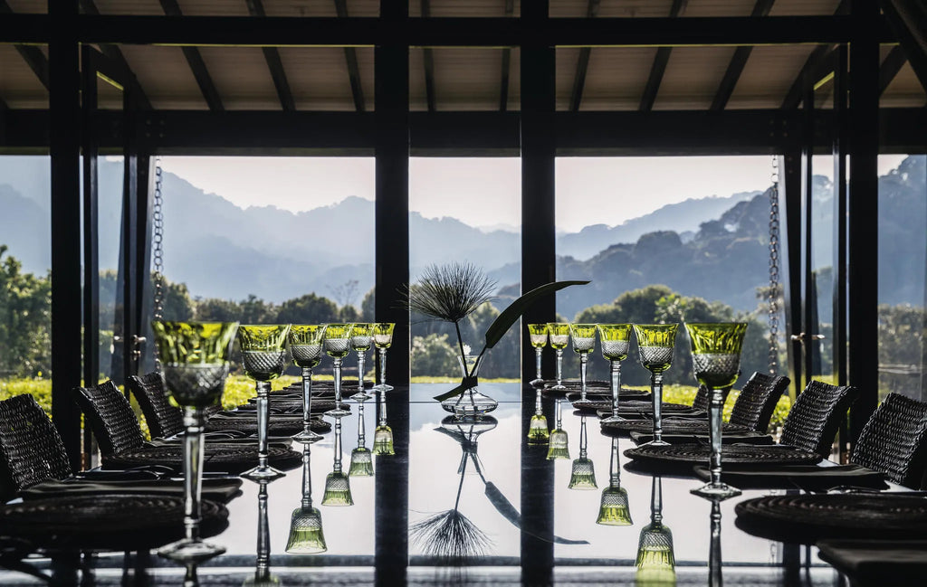 DINNING ROOM at One & Only Nyungwe House, Nyungwe Forest National Park, Rwanda.