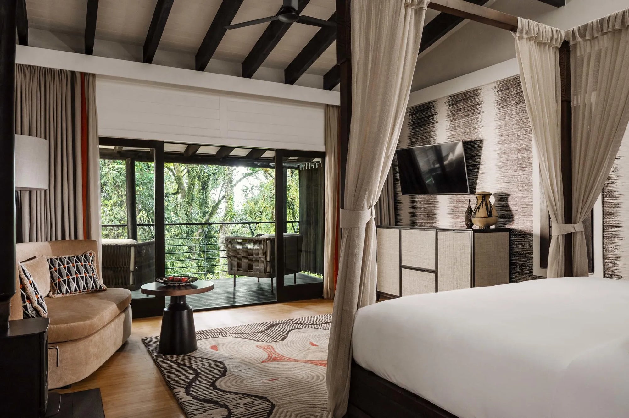 ONE BEDROOM NYUNGWE ROOM at One & Only Nyungwe House, Nyungwe Forest National Park, Rwanda.