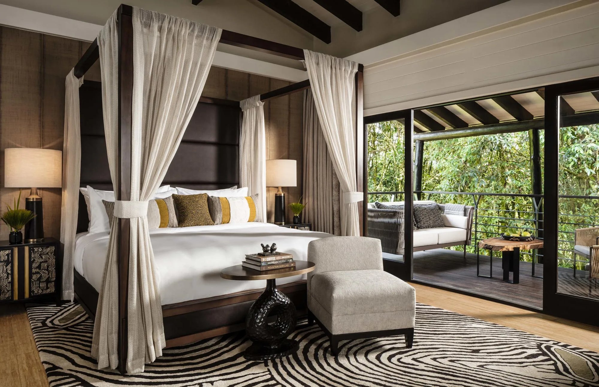 TWO-BEDROOM FOREST SUITE at One & Only Nyungwe House, Nyungwe Forest National Park, Rwanda.