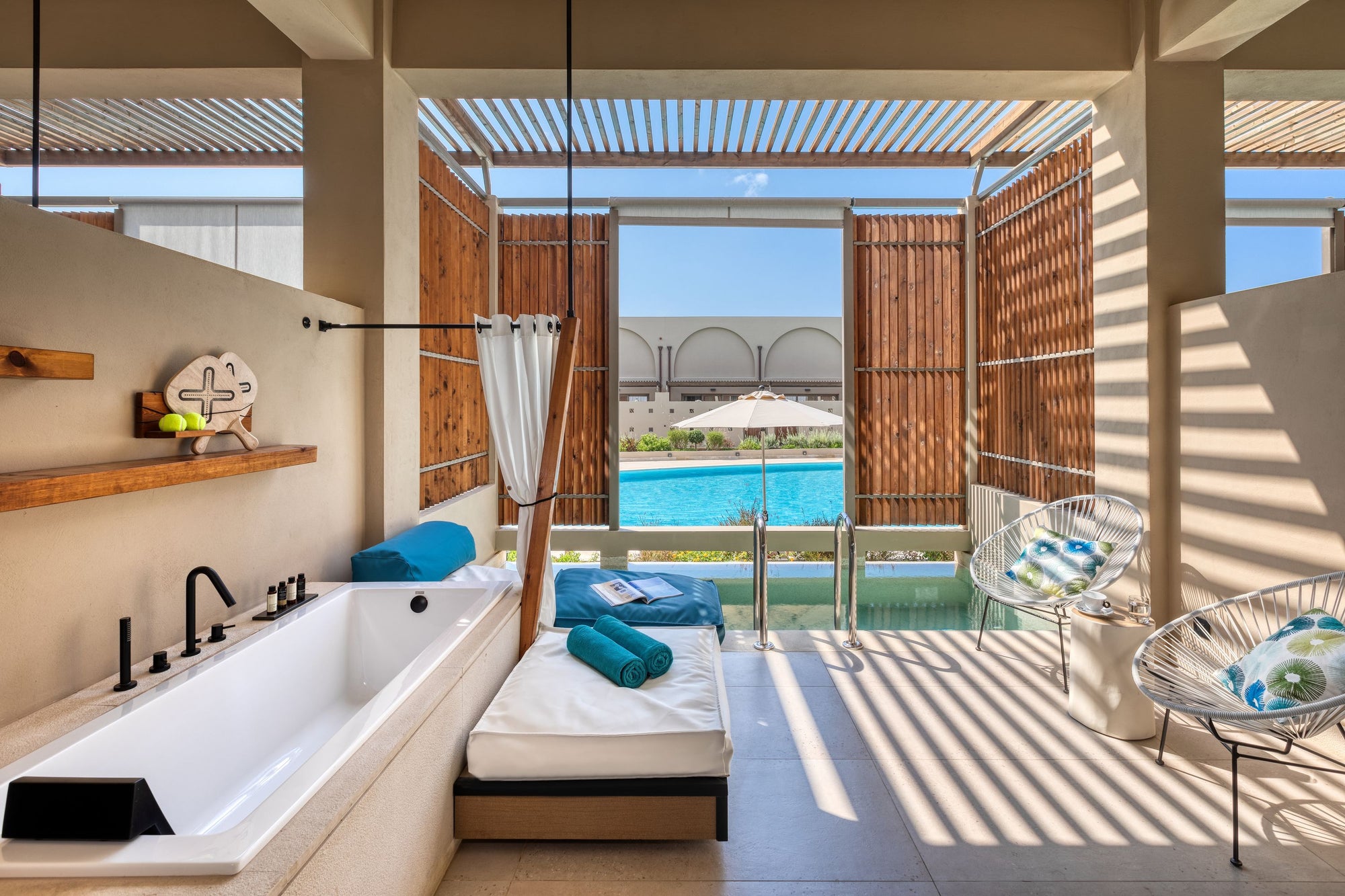 Upbeat Retreat Pool View with Heated Plunge Pool