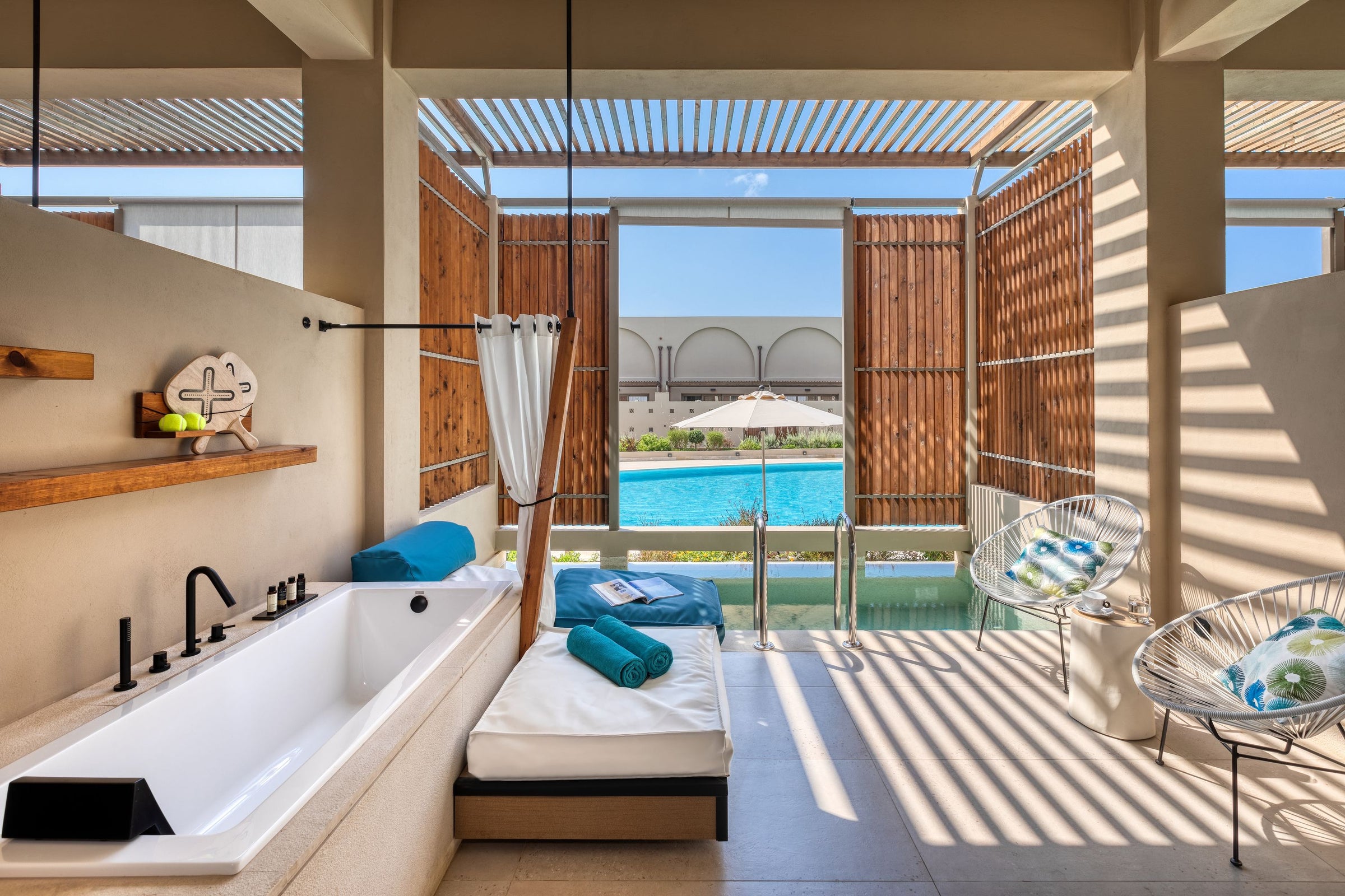 Upbeat Retreat Pool View with Heated Plunge Pool