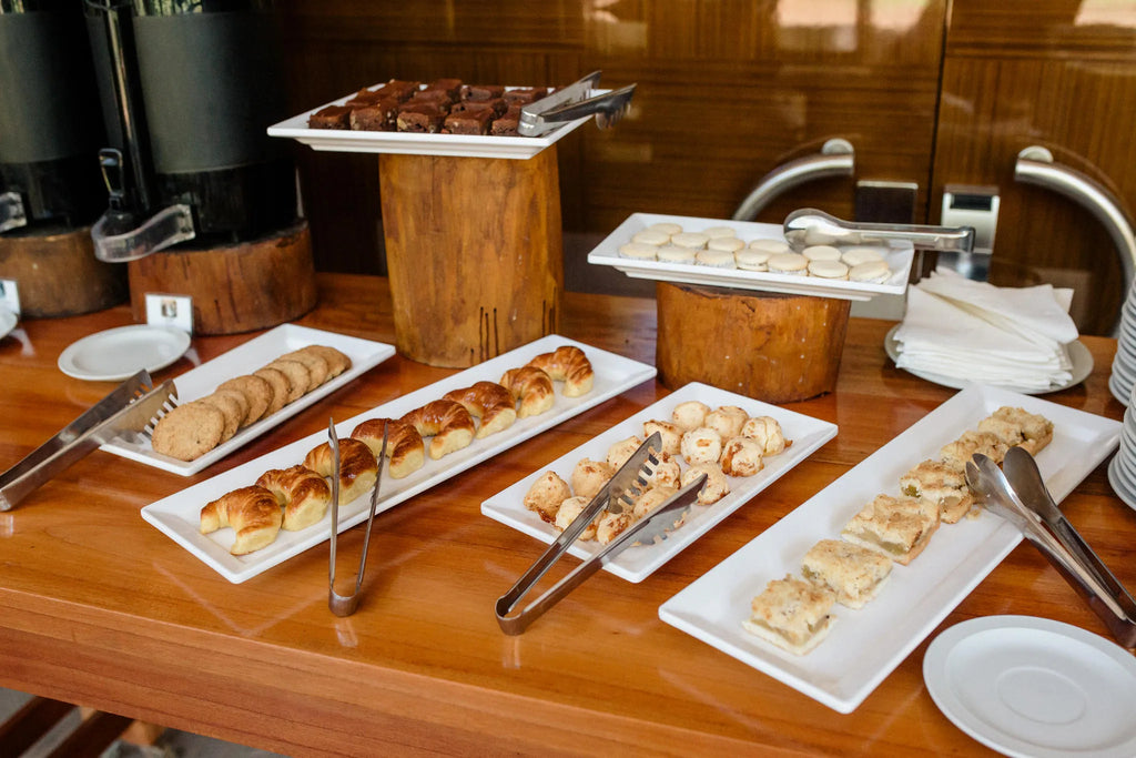 Breackfast at Mercure Iguazu Hotel Iru, Puerto Iguazu, Argentina.
