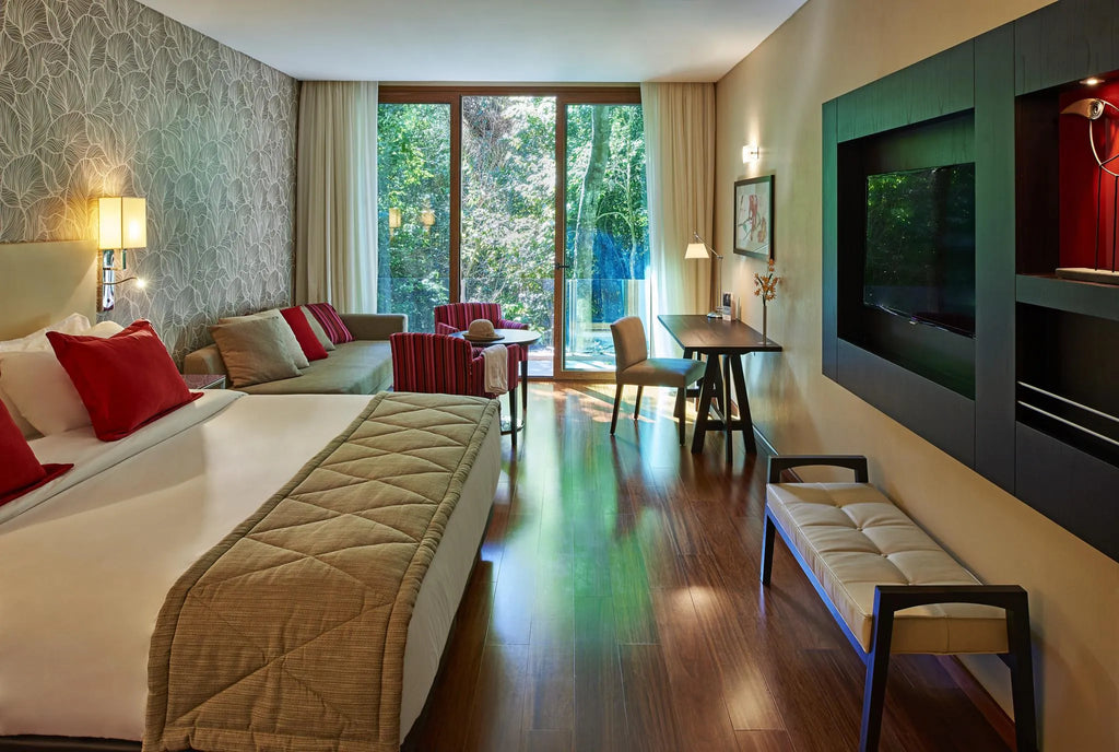 Junior Suite Room at Mercure Iguazu Hotel Iru, Puerto Iguazu, Argentina.