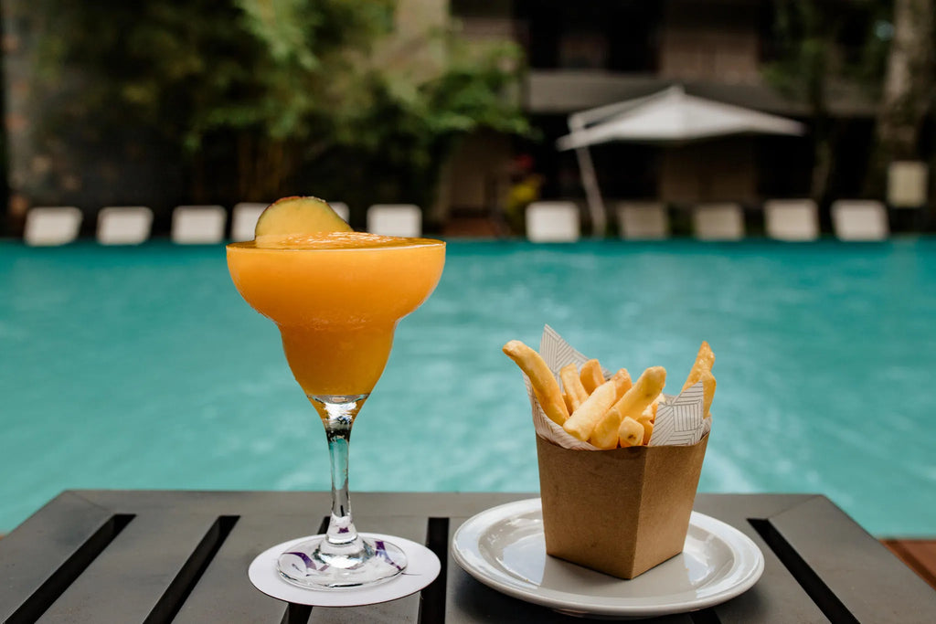 Pool Bar at Mercure Iguazu Hotel Iru, Puerto Iguazu, Argentina.