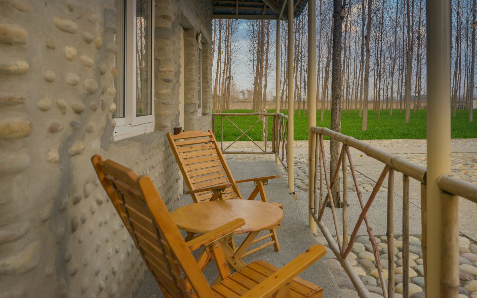 Outside Sitting Space at Anand@The Satluj