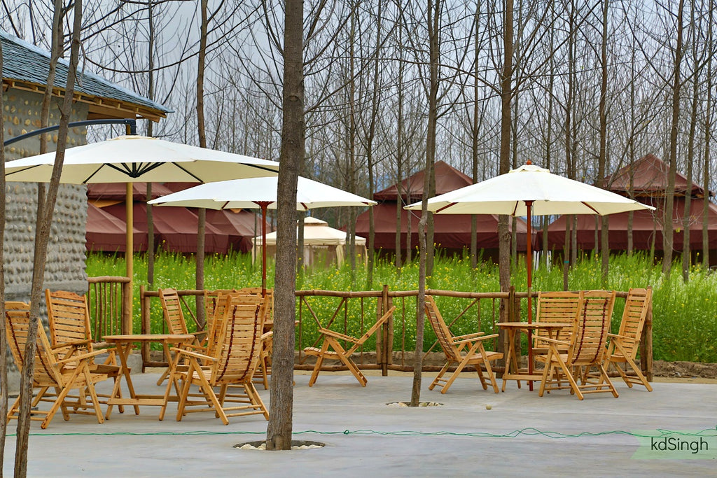 Outside Sitting space at Anand@The Satluj