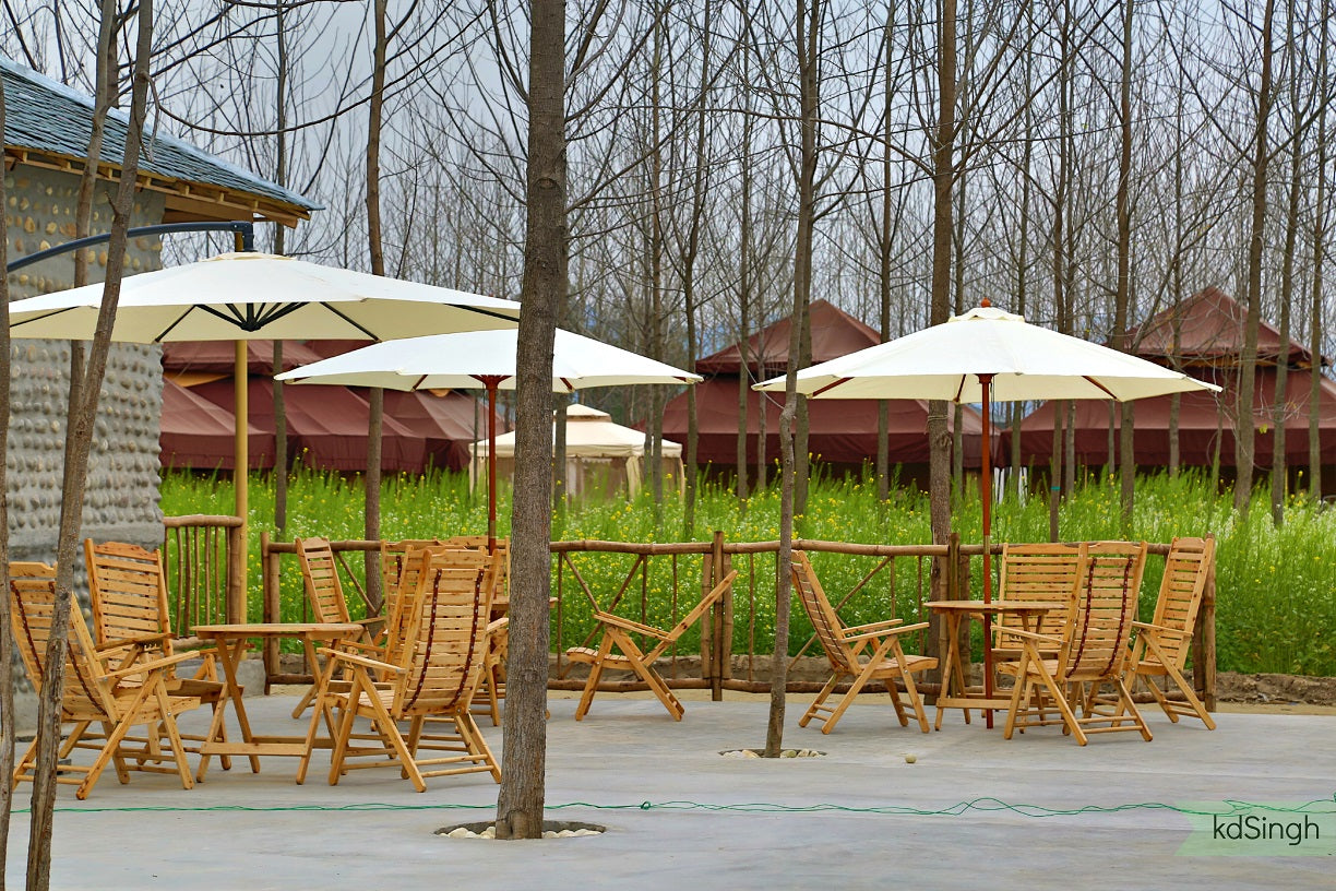 Outside Sitting space at Anand@The Satluj