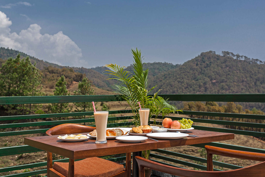 Enjoy your meal at the deck