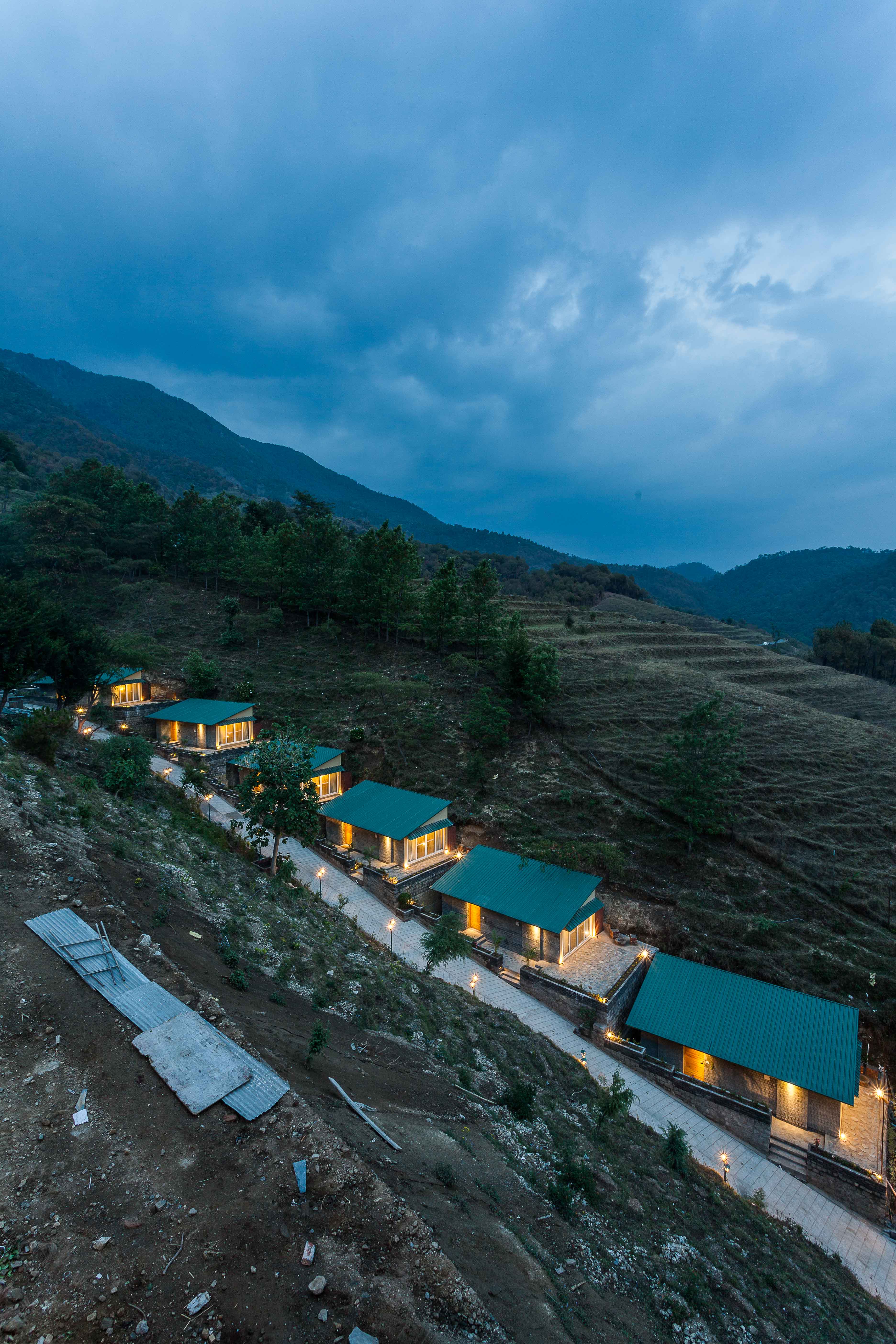 Aerial View of the resort