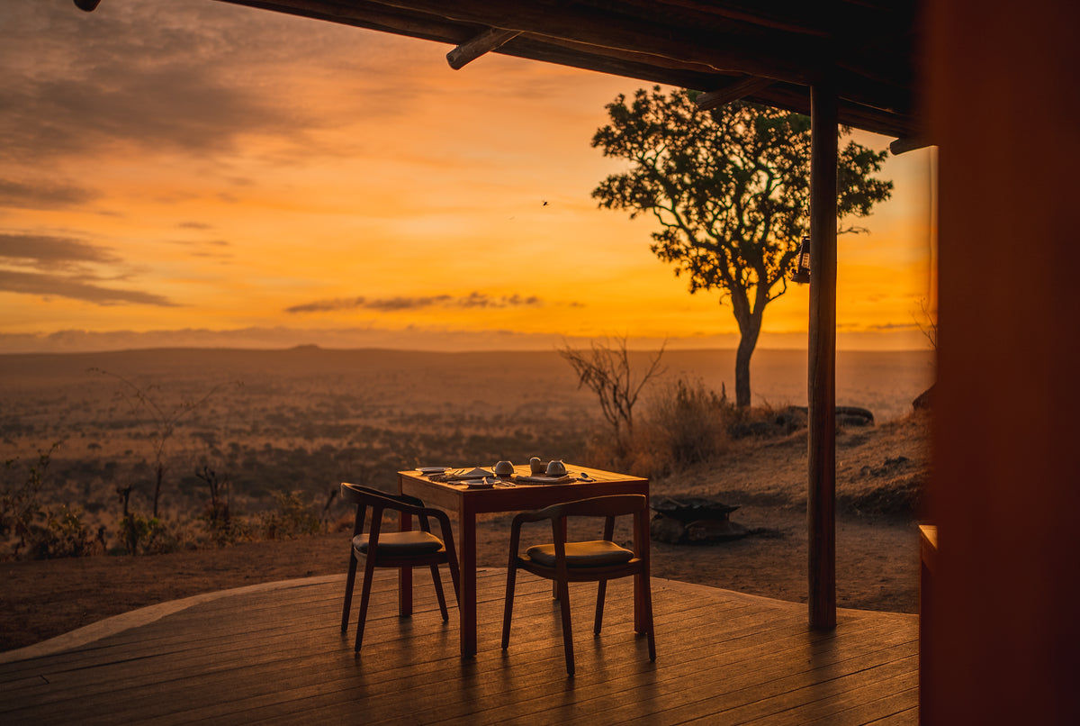 Lemala Mpingo Ridge Dining Area