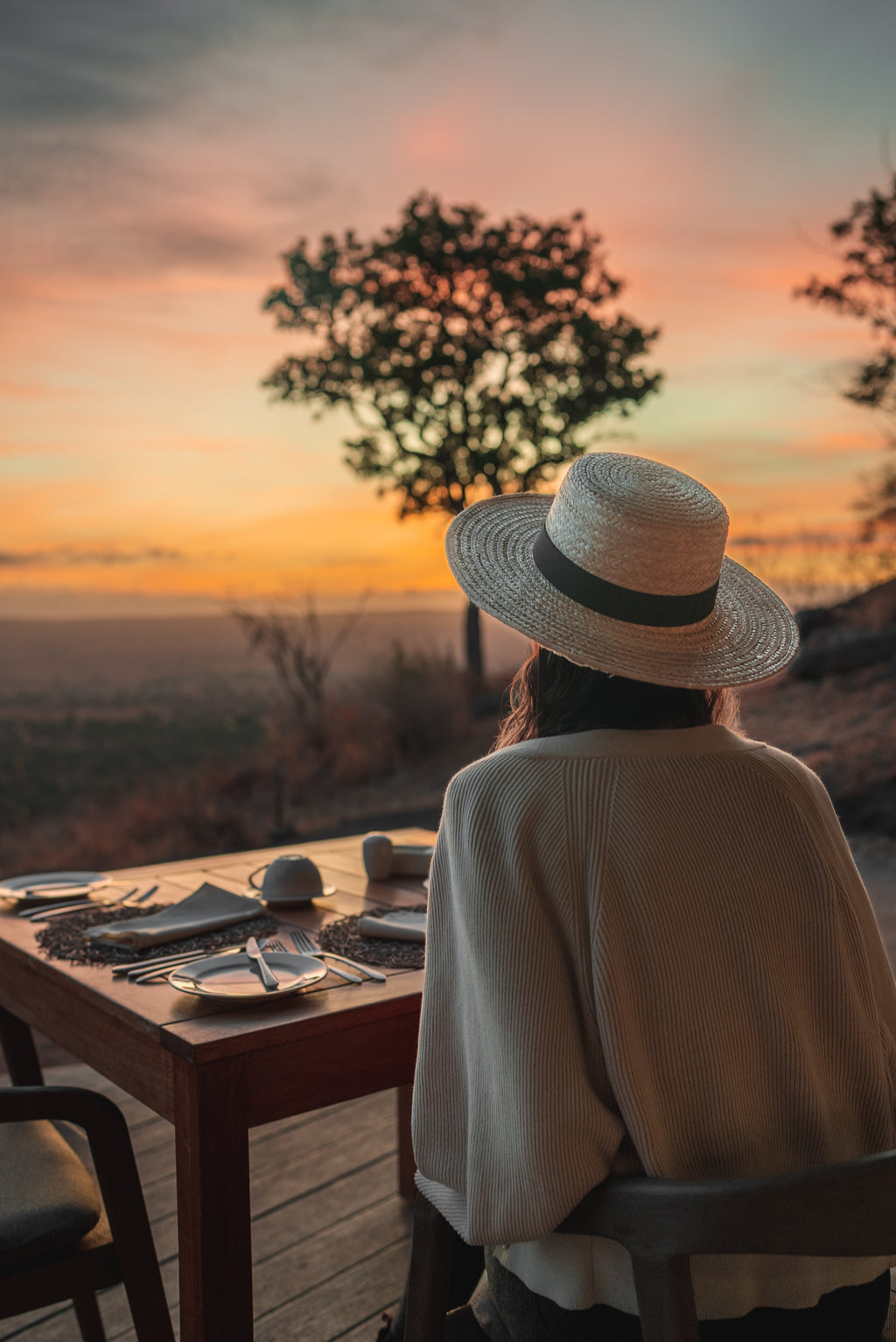Lemala Mpingo Ridge Dining Area