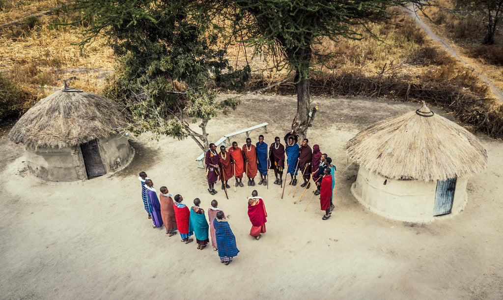 Authentic, Traditional Maasai Boma