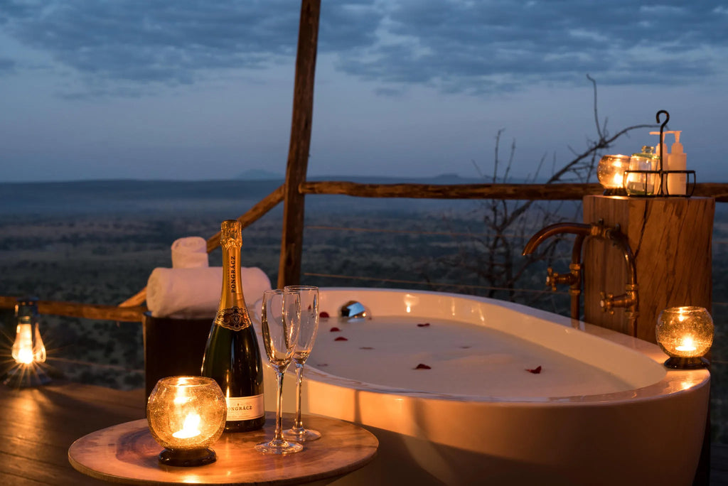 Lemala Mpingo Suite at Lemala Mpingo Ridge Lodge, Tarangire National Park, Tanzania.