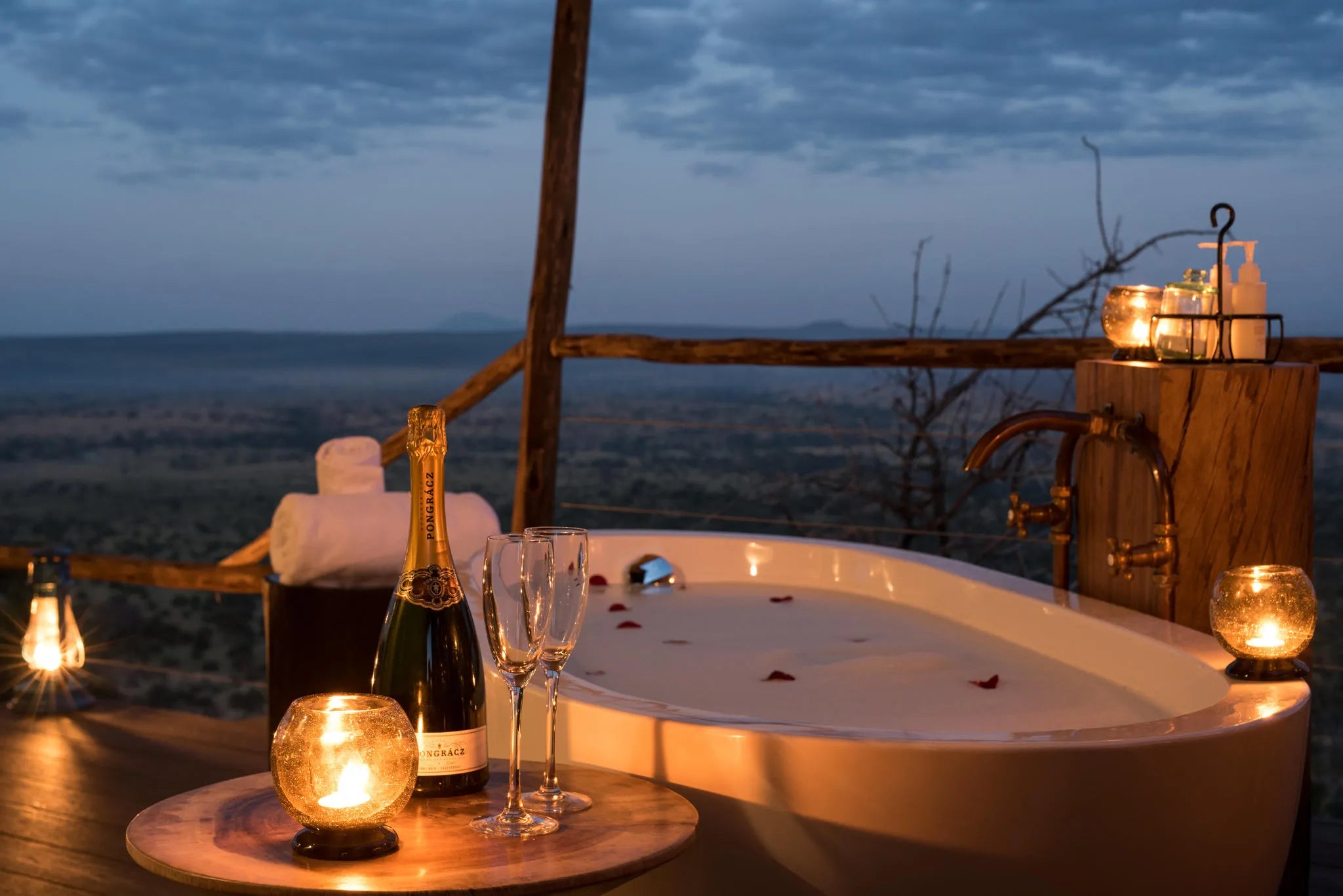 Lemala Mpingo Suite at Lemala Mpingo Ridge Lodge, Tarangire National Park, Tanzania.