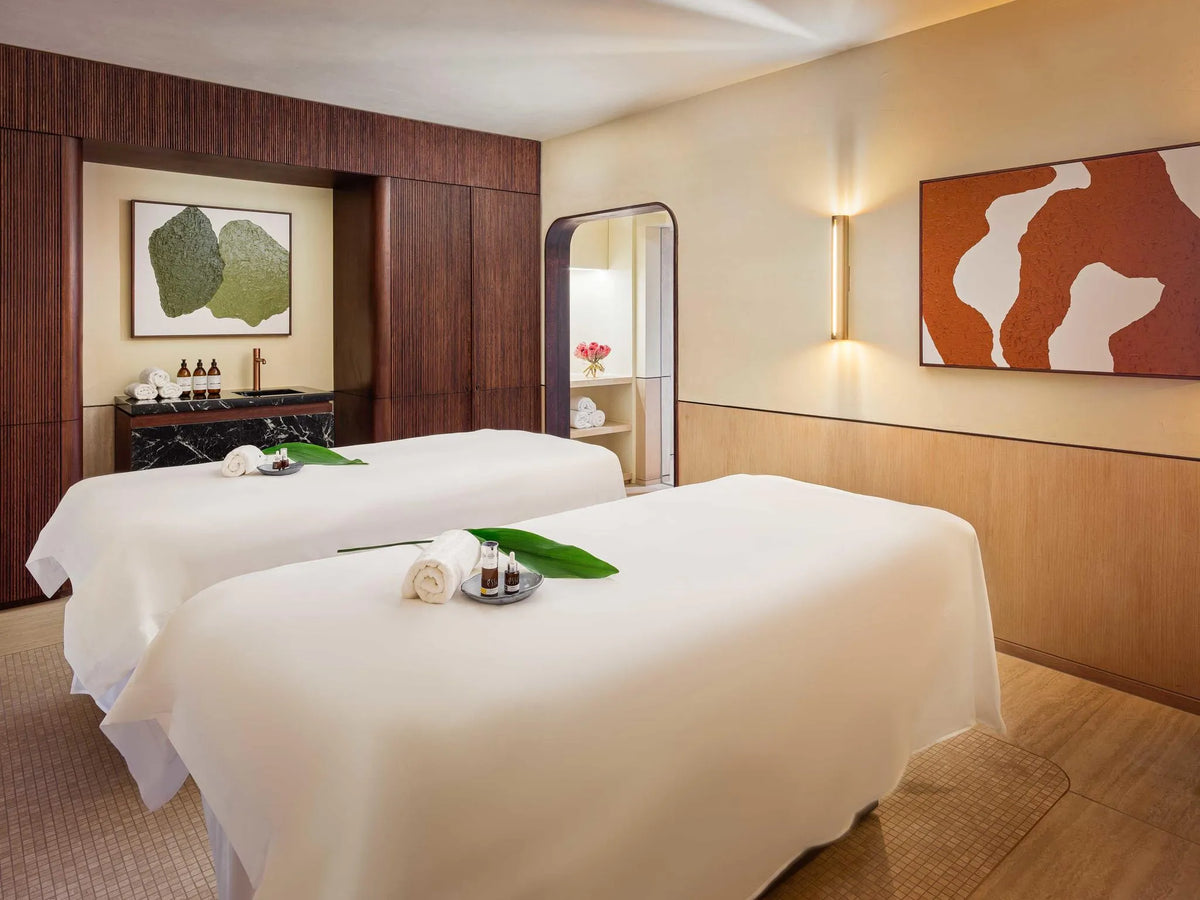 Fairmont Spa Couple's Room at Cape Grace, A Fairmont Managed Hotel, Cape Town, South Africa.