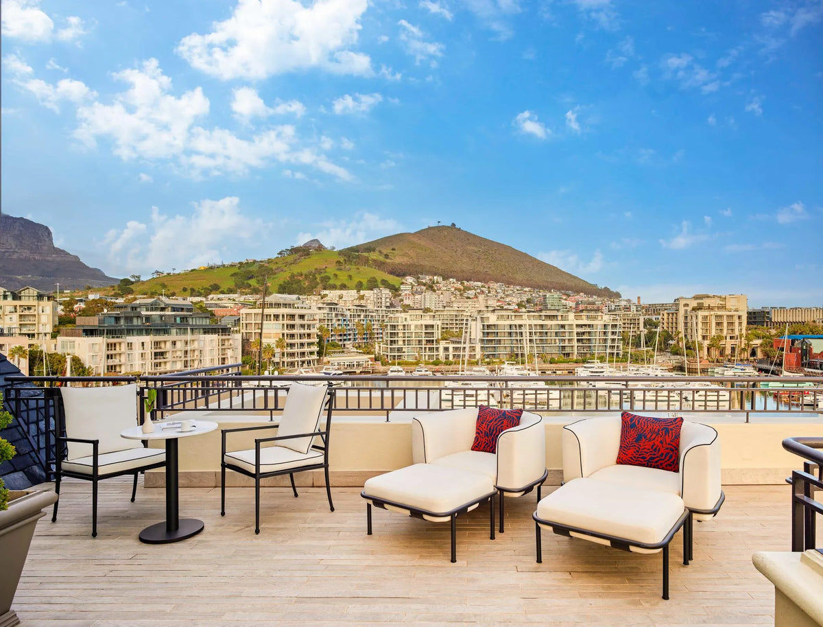 Waterfront Penthouse Suite at Cape Grace, A Fairmont Managed Hotel, Cape Town, South Africa.